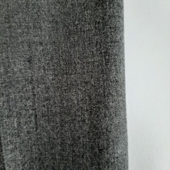 TALBOTS | Heritage Classic Wool Blend Straight Leg Dress Pants Solid Grey 10 P - Picture 4 of 11